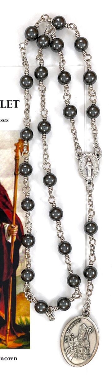 (Z075-2) St. Blaise Chaplet: $19.99 (CAD)