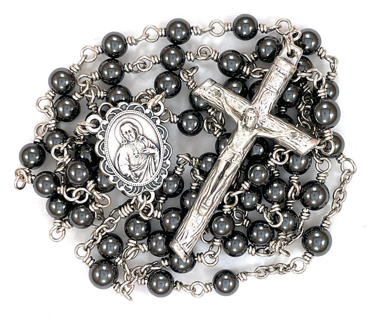 Heavy-Duty Sacred Heart Rosary ($50.99 CAD)