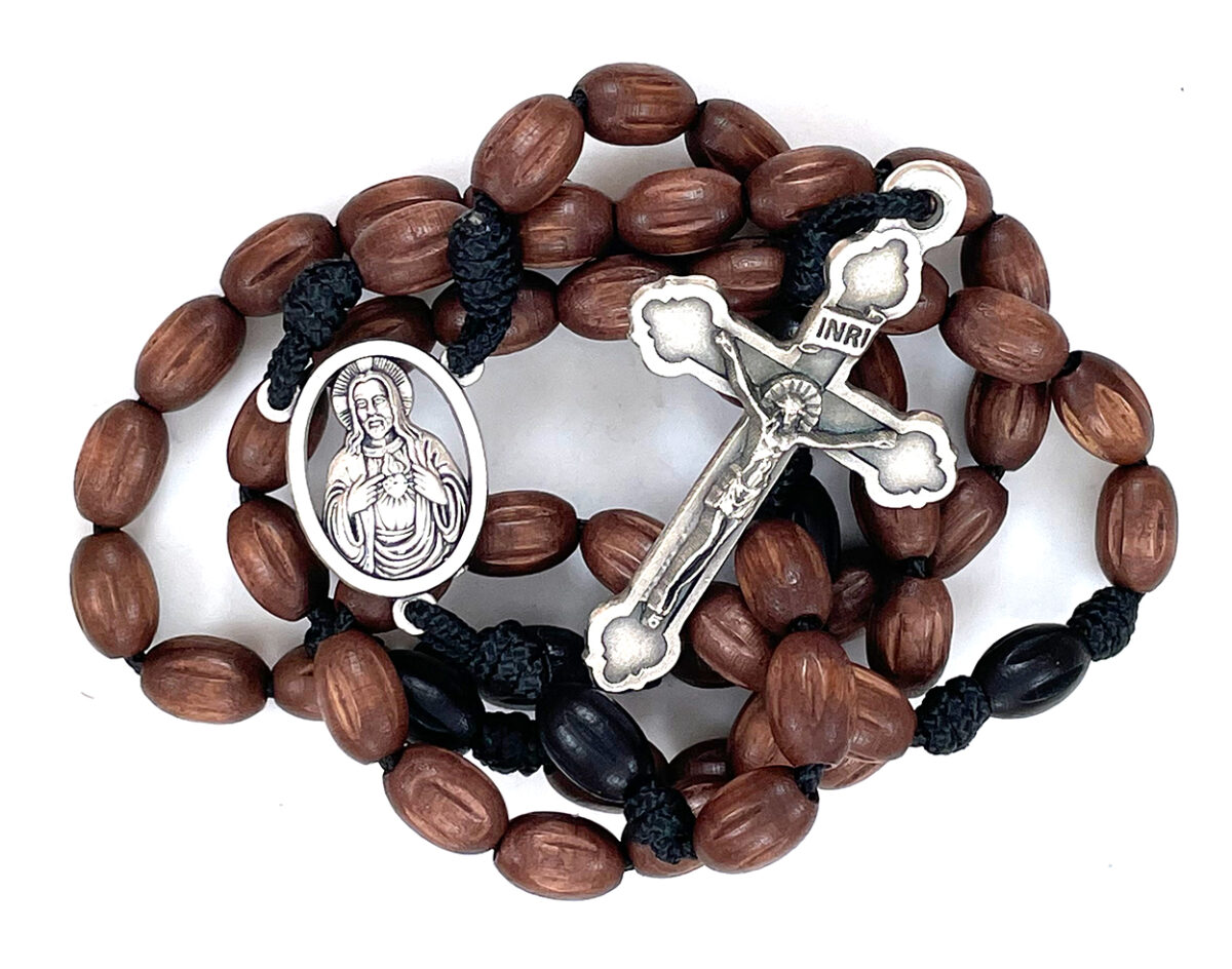 Paracord Sacred Heart Rosary: $24.99 (CAD)