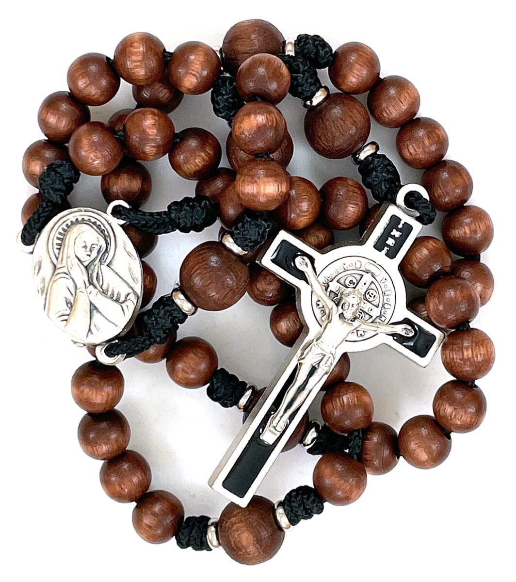 Saint Benedict Paracord Rosary: $31.99 (CAD)