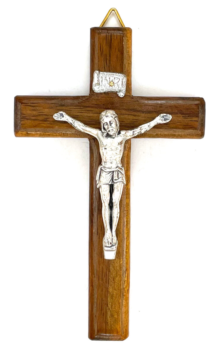 Small Classic Walnut Crucifix: $13.99 (CAD)