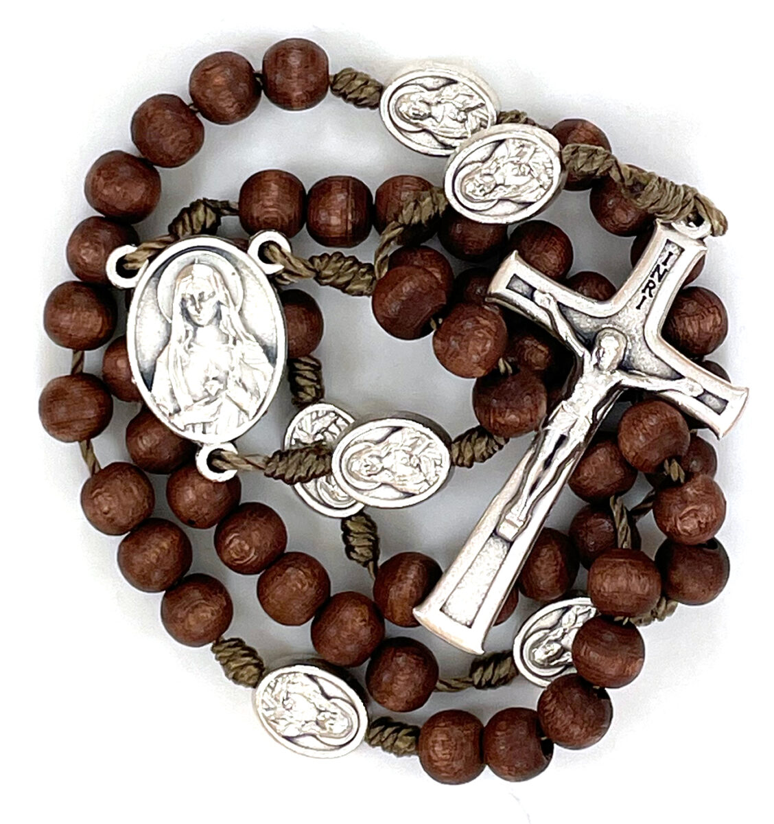 Strung Sacred and Immaculate Heart Medal Rosary: $12.99 (CAD)