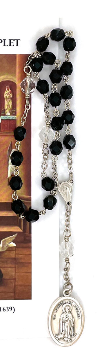 (Z153) Saint Martin de Porres Chaplet: $15.99 (CAD)