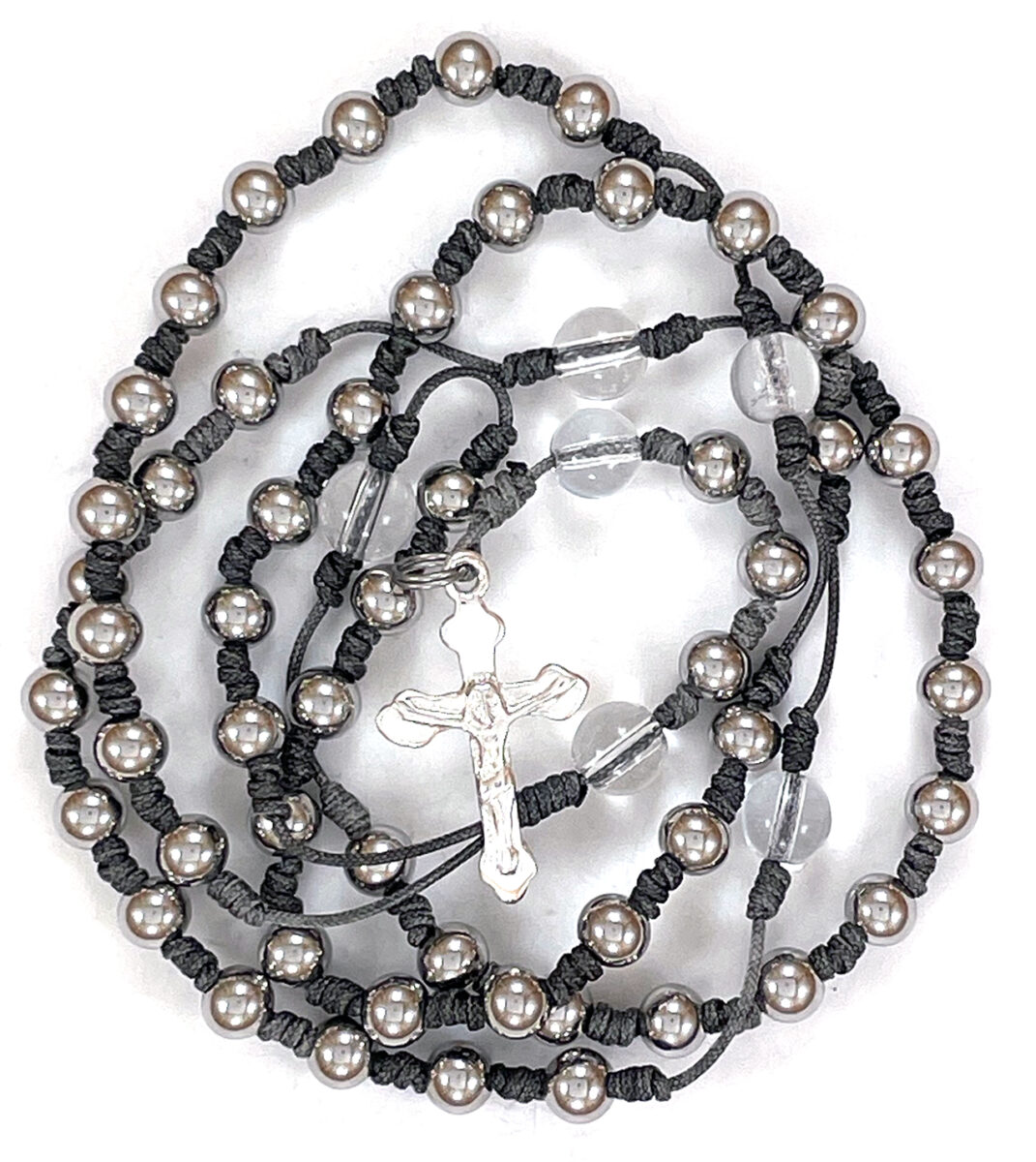 Delicate Paracord Rosary Necklace ($37.99 CAD)