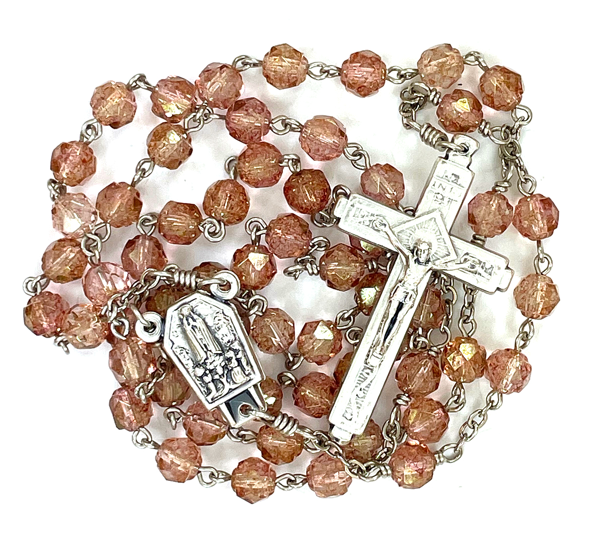 Renaissance Cut Fatima Rosary: $33.99 (CAD)