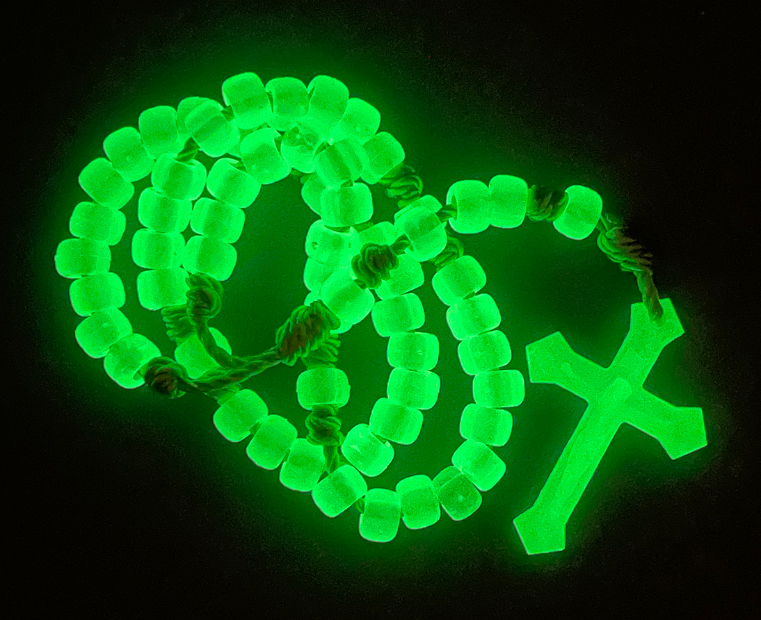 Green Glow in the Dark Rosary ($8.99 CAD)