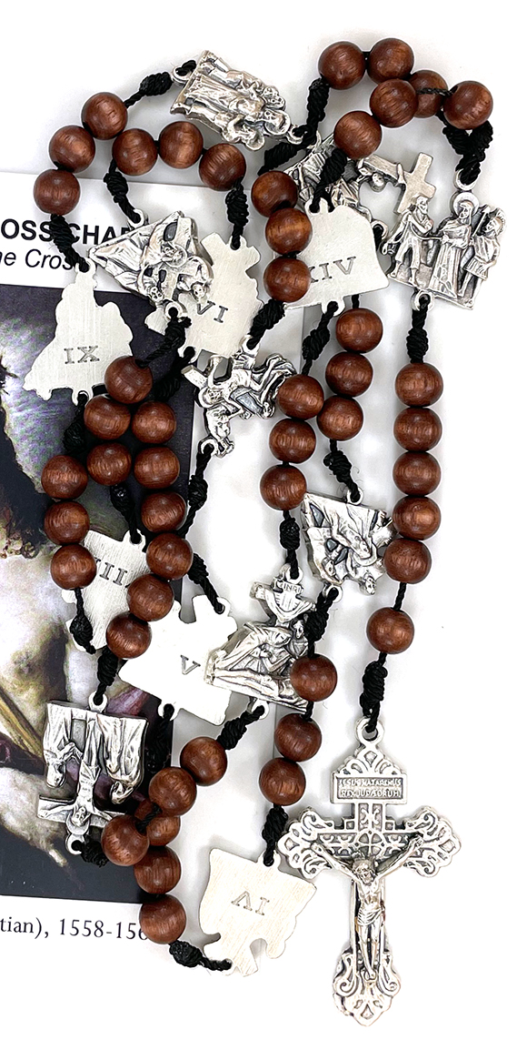 (Z030-3) Stations of the Cross Chaplet: $36.99 (CAD)