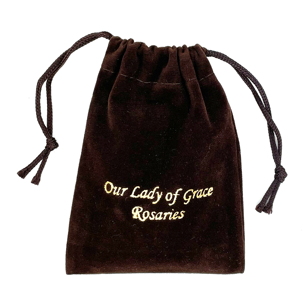 Brown Drawstring Pouch: $0.99 (CAD)