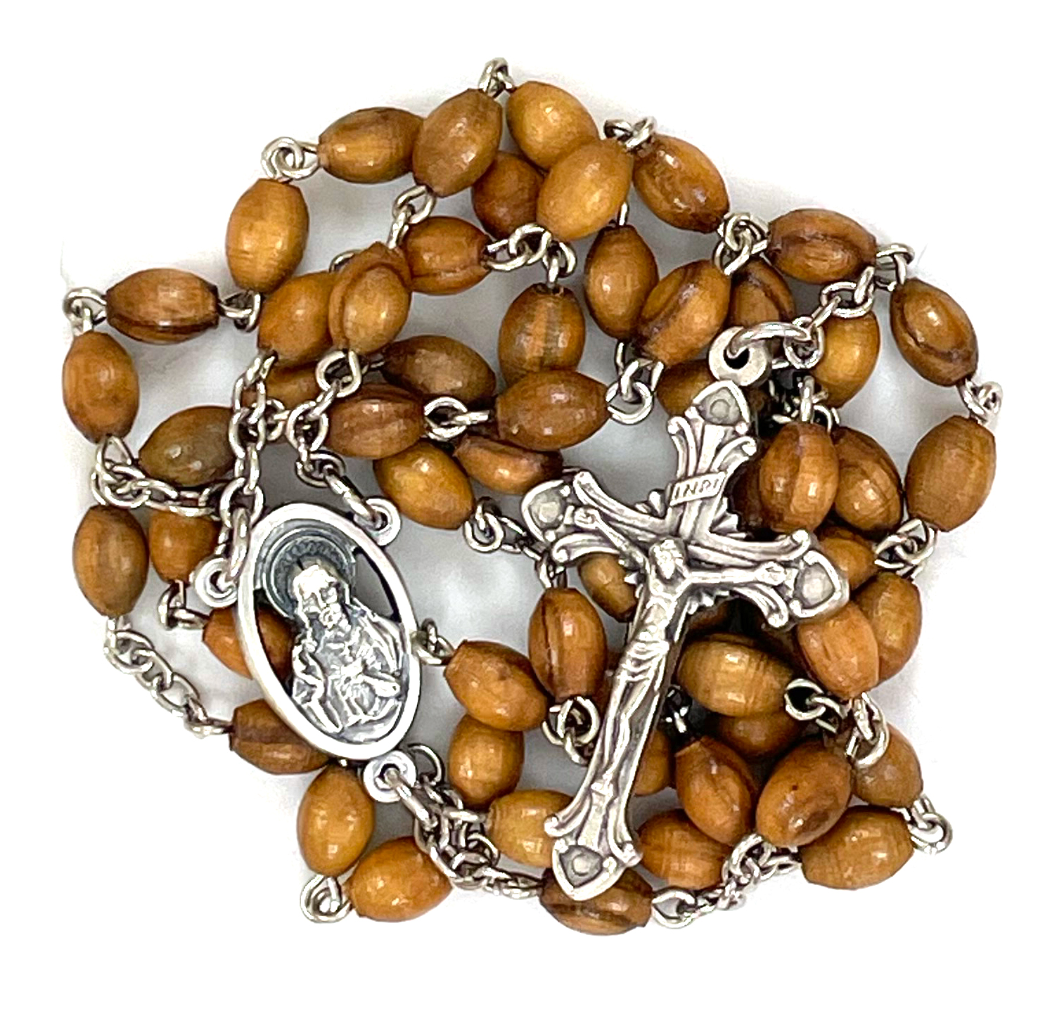 Delicate Olive Wood Rosary: $26.99 (CAD)