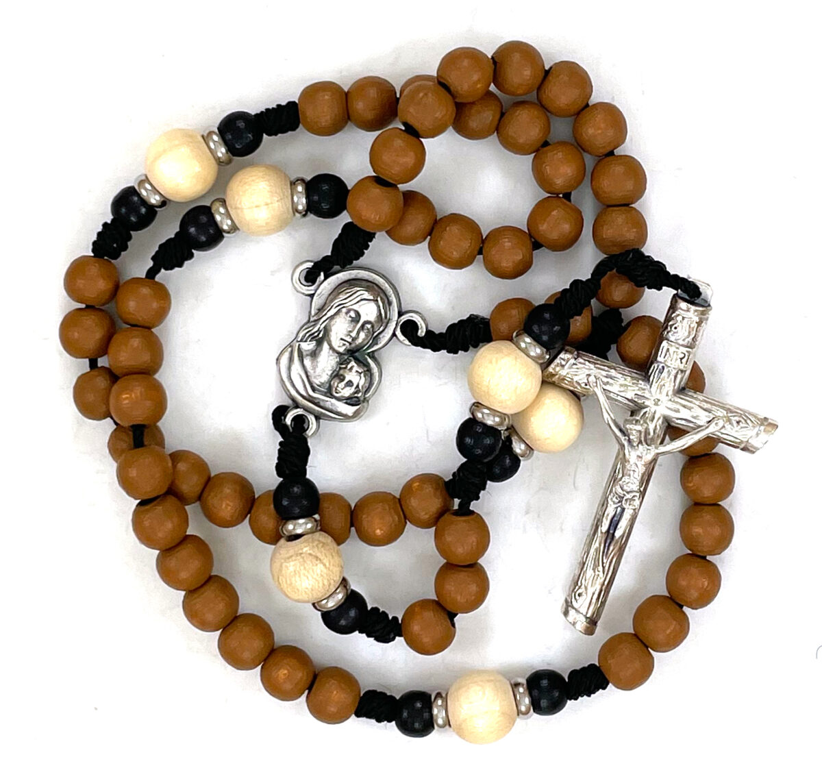 Small Beige Accent Rosary ($17.99)