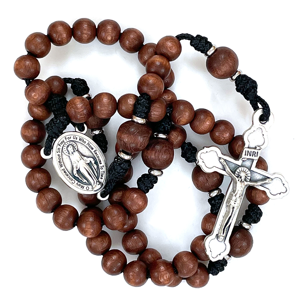 Miraculous Medal Paracord Rosary: $31.99 (CAD)