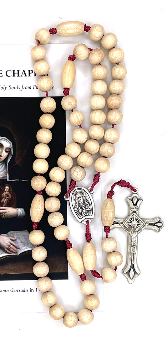 (Z092-2) Cord St. Gertrude Chaplet: $10.99 (CAD)