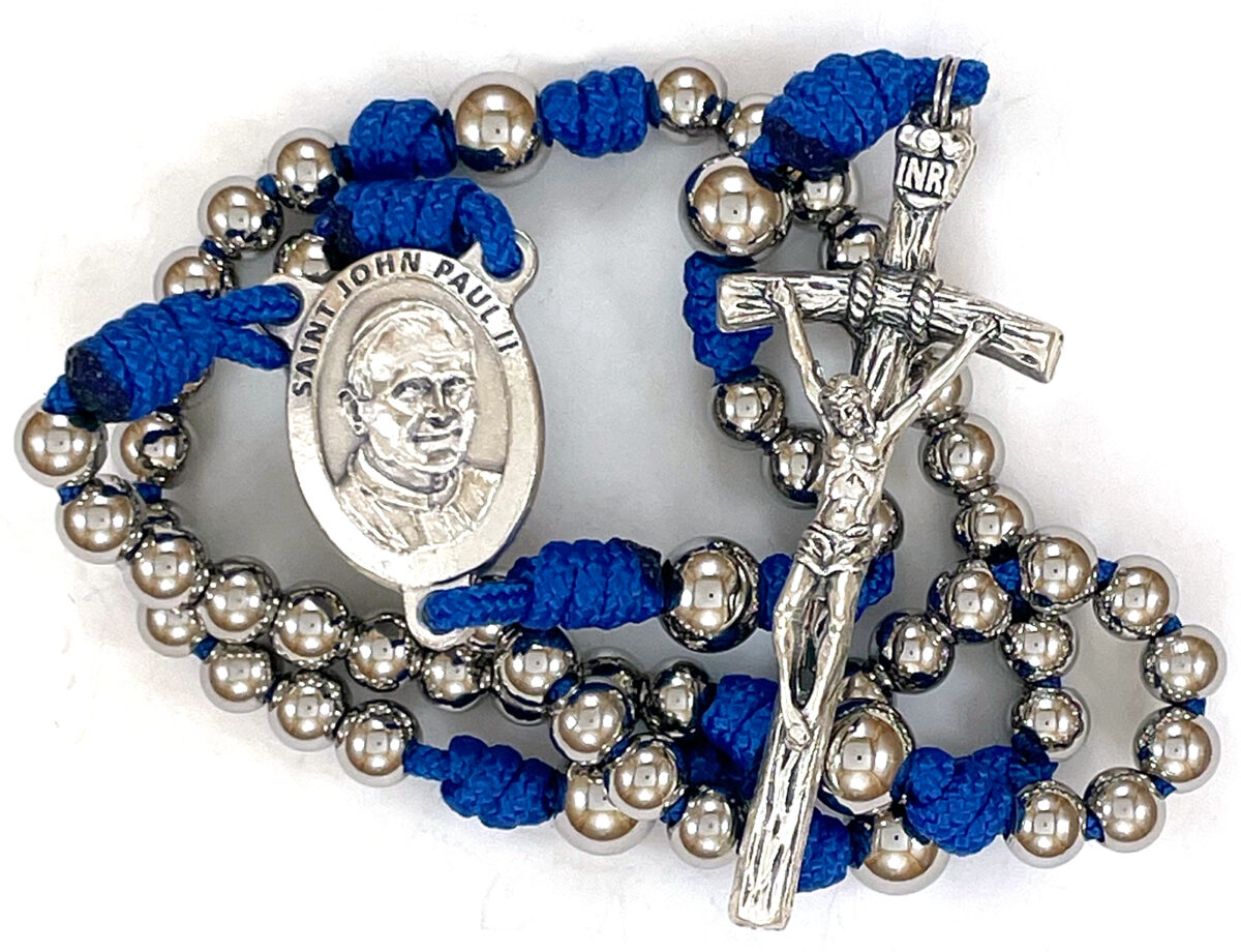 St. John Paul II Paracord Rosary: $31.99 (CAD)