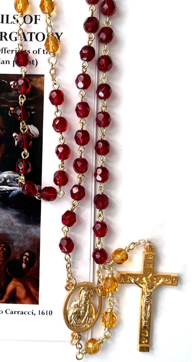 (Z140) The Chaplet for the Souls of Priests Suffering in Purgatory: $26.99 (CAD)