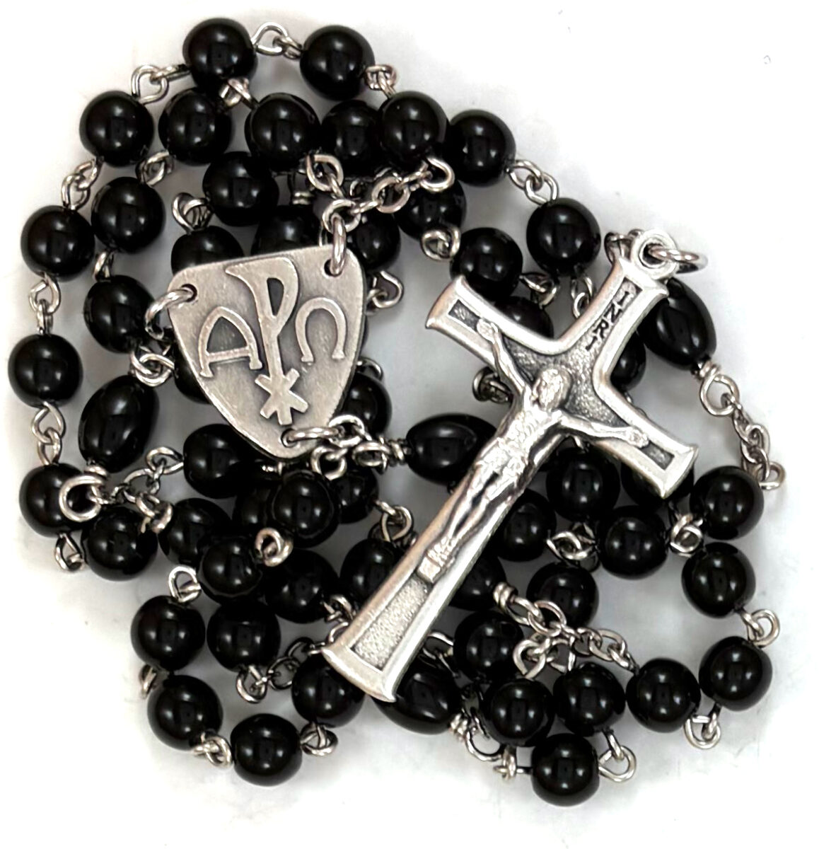 Basic Black Rosary: $31.99 (CAD)