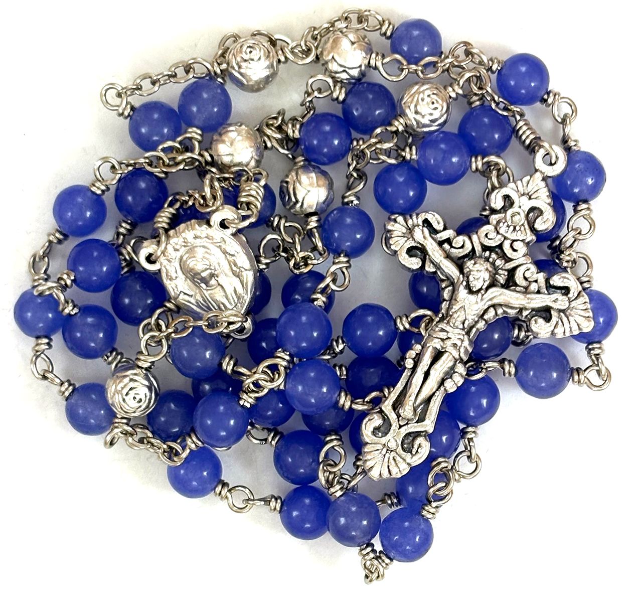 Iris Quartz Rosary: $44.99 (CAD)