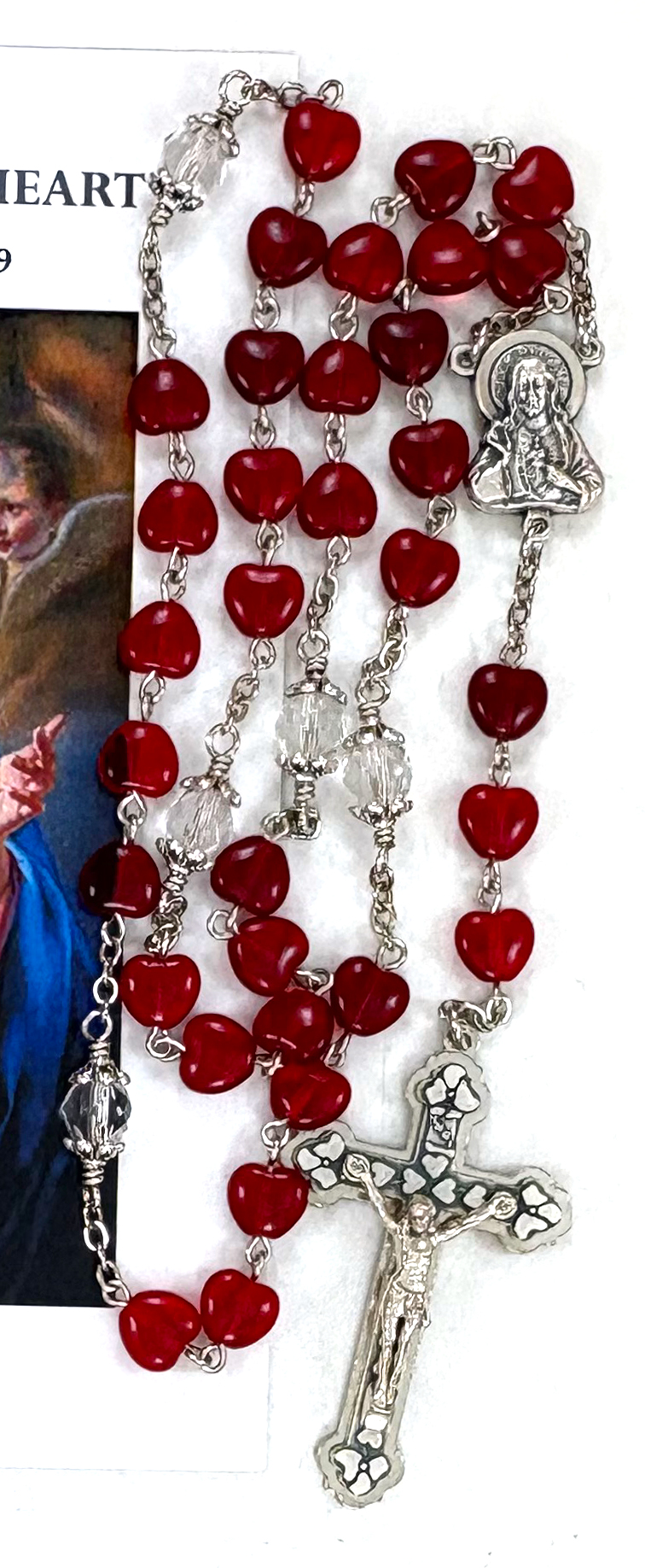 (Z145) Beads of the Sacred Heart: $28.99