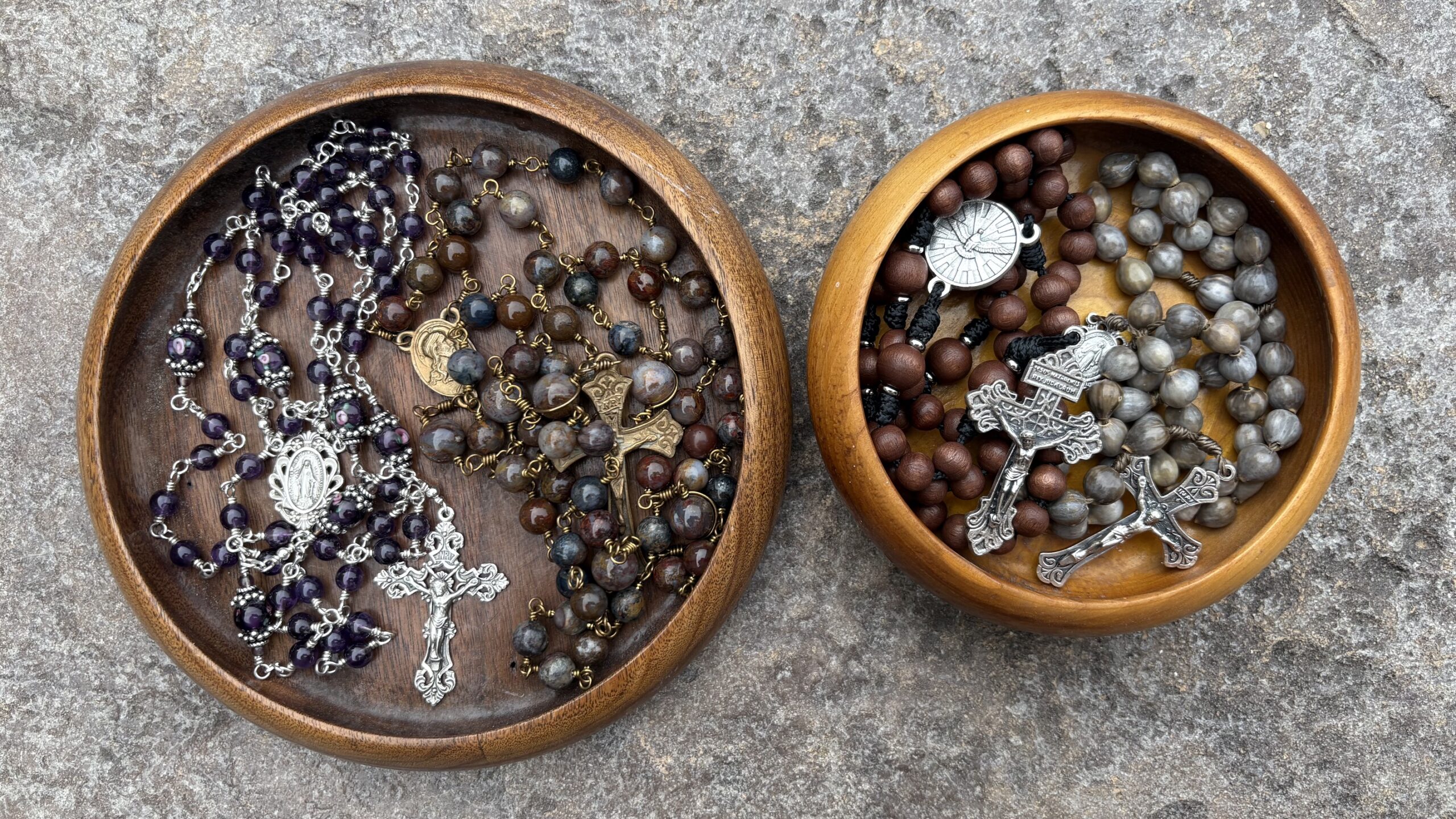 Types of Beads for Rosaries, Chaplets, and More
