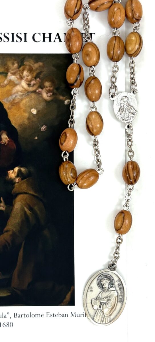 (Z088) Saint Francis of Assisi Chaplet: $15.99 (CAD)